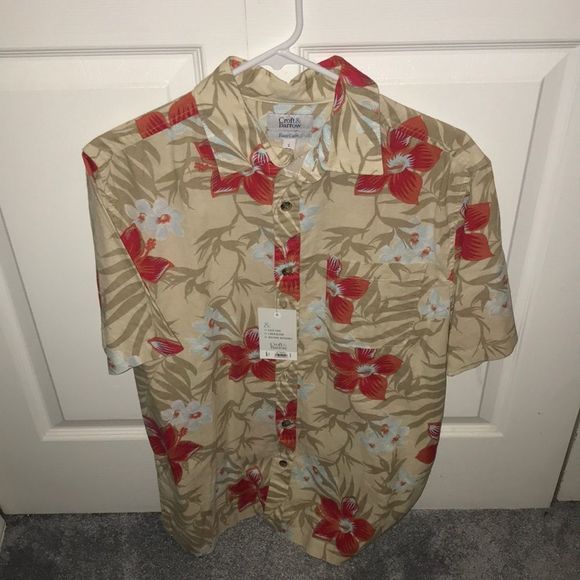 Floral/Tropical Vacation Shirt - Picture 1 of 2